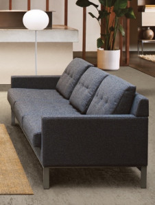 Charcoal 3-seat Millbrae Lifestyle Lounge sofa