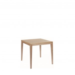 Low square wooden office side table