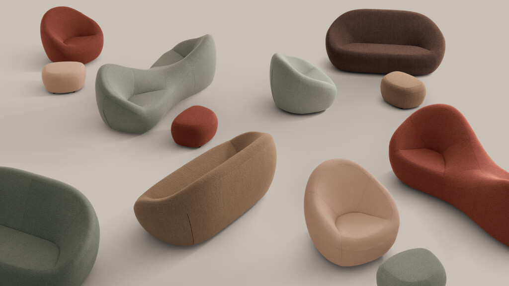 jean nouvel collection showing all the different products in different sizes and colors