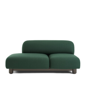 Green lounge sofa