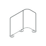 Ensemble Medium J Screen—Left line art
