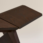 Close up Medici stool on neutral background.