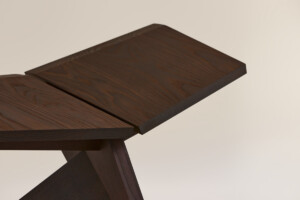 Close up Medici stool on neutral background.