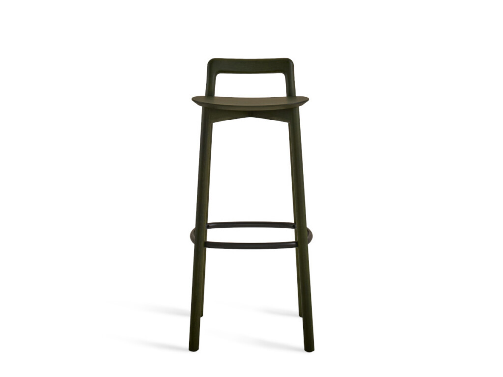 Brown bar stool
