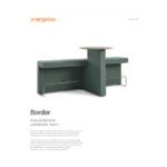 OG border cut sheet thumbnail featuring image of modern upholstered bench and integrated wood table