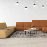 Ryutaro tables in a lounge environment