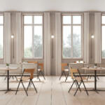 Quadra chairs in a lounge environment
