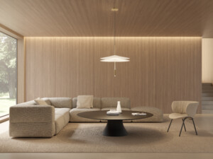 Savina in a lounge environment