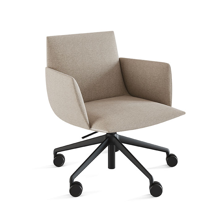 Noha lounge chair against a white background