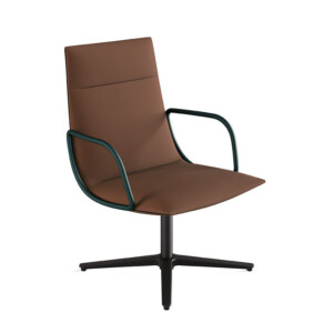 Noha lounge chair against a white background