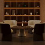 Manto chair in a lounge environment