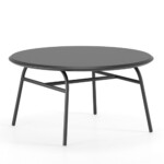 Small Aleta table on white