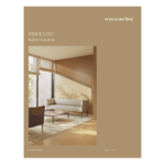cover of the PDF viccarbe price list