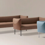 3 versions of missiva seating, large, medium and small