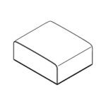 line drawing Sistema Lounge Seating backless bench lounge